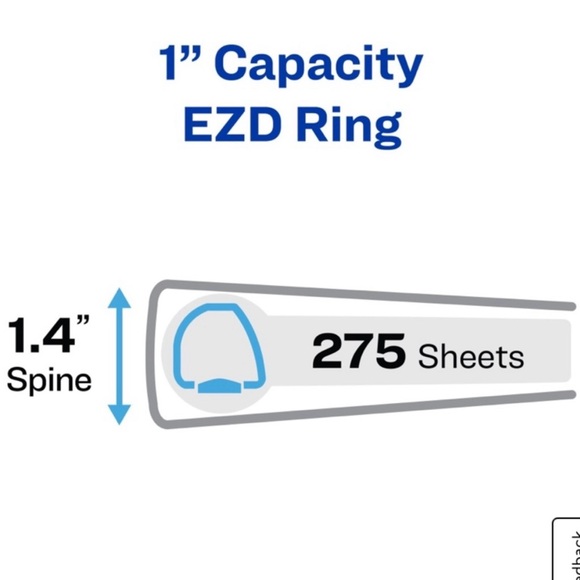 NWT Avery Heavy Duty Binder - Picture 5 of 13